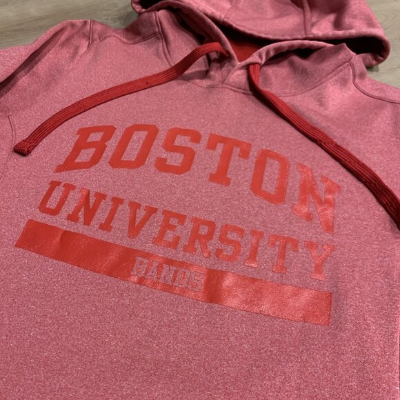 Sport-Tek Boston University Bands Program Terriers Hoodie Women's Medium BU Band - Picture 2 of 6